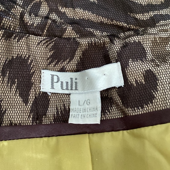 Elegant Animal Print Trench Coat - Picture 11 of 15